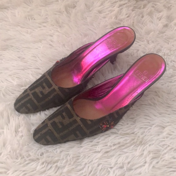 Fendi Shoes - Fendi beautiful slip on  shoes 🌸